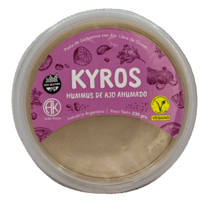 Hummus de ajo ahumado 