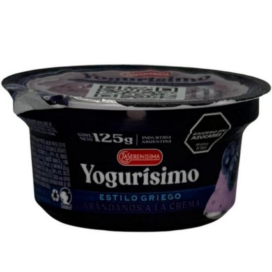 Yogur Griego con Arándanos 