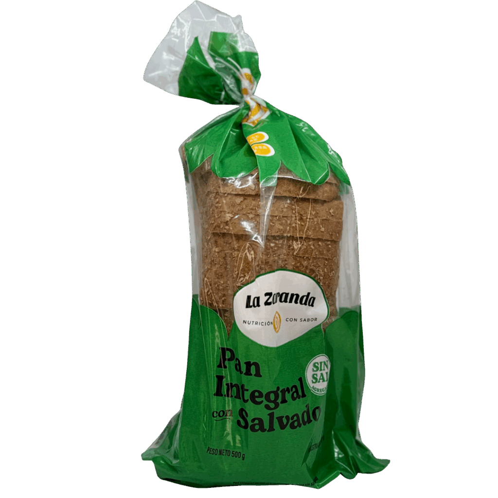 Pan Integral con Salvado 