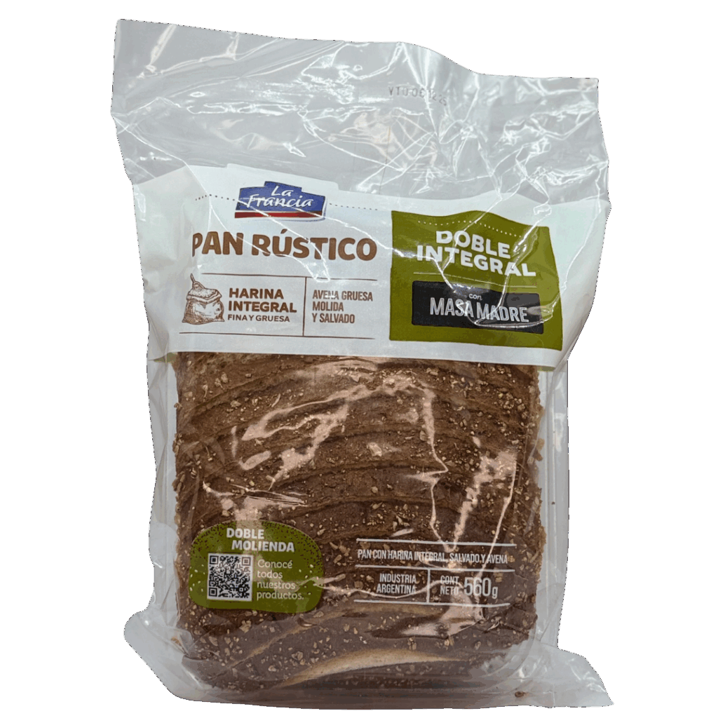 Pan Rústico Doble Integral 