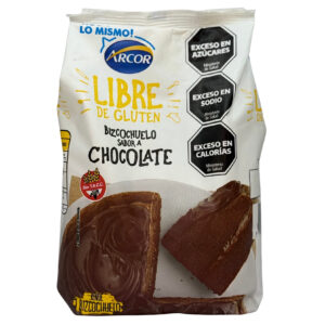 Bizcochuelo sabor chocolate sin tacc