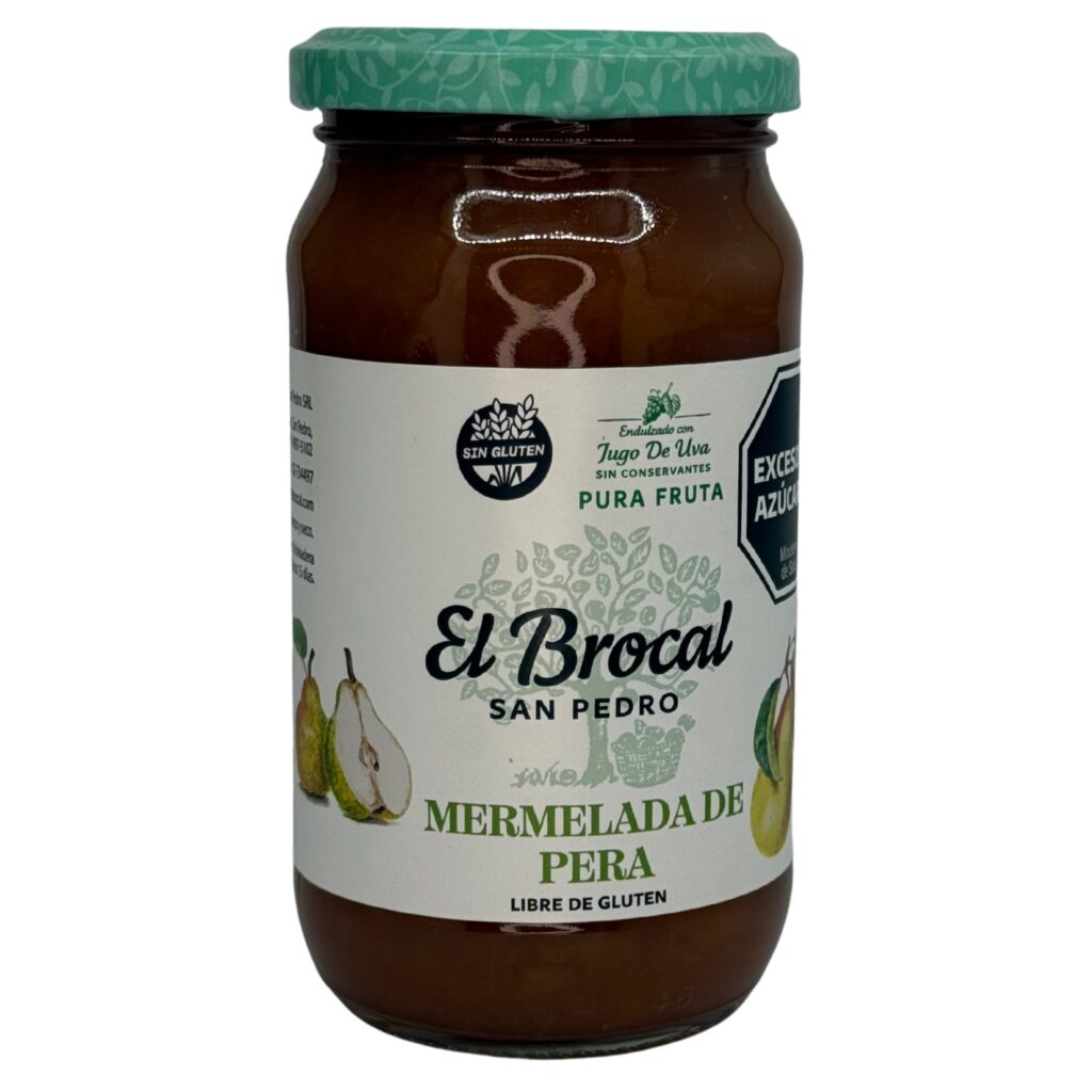 Mermelada de pera light 