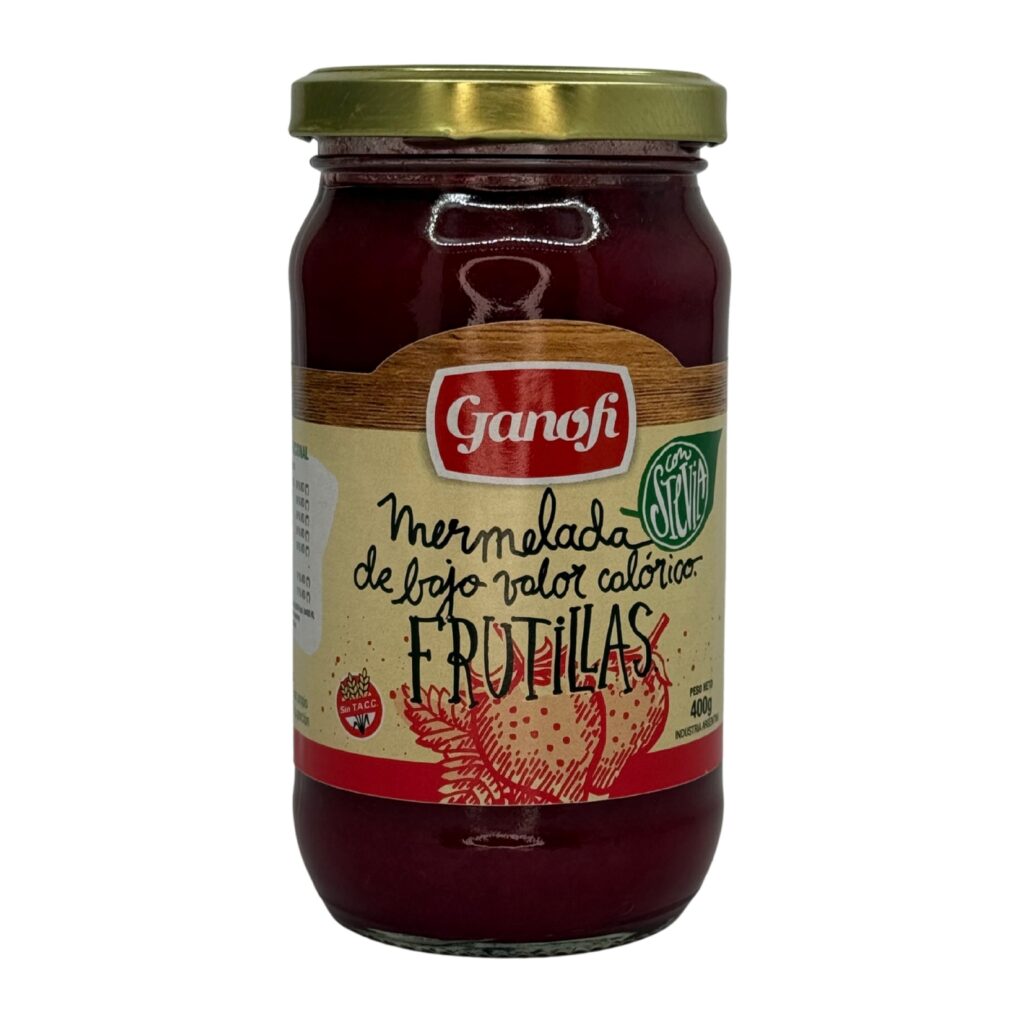 Mermelada de Frutillas con Stevia 