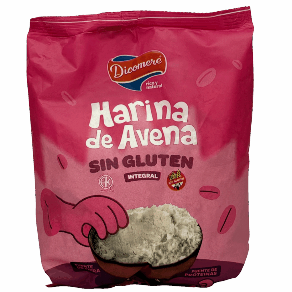 Harina de avena sin gluten 