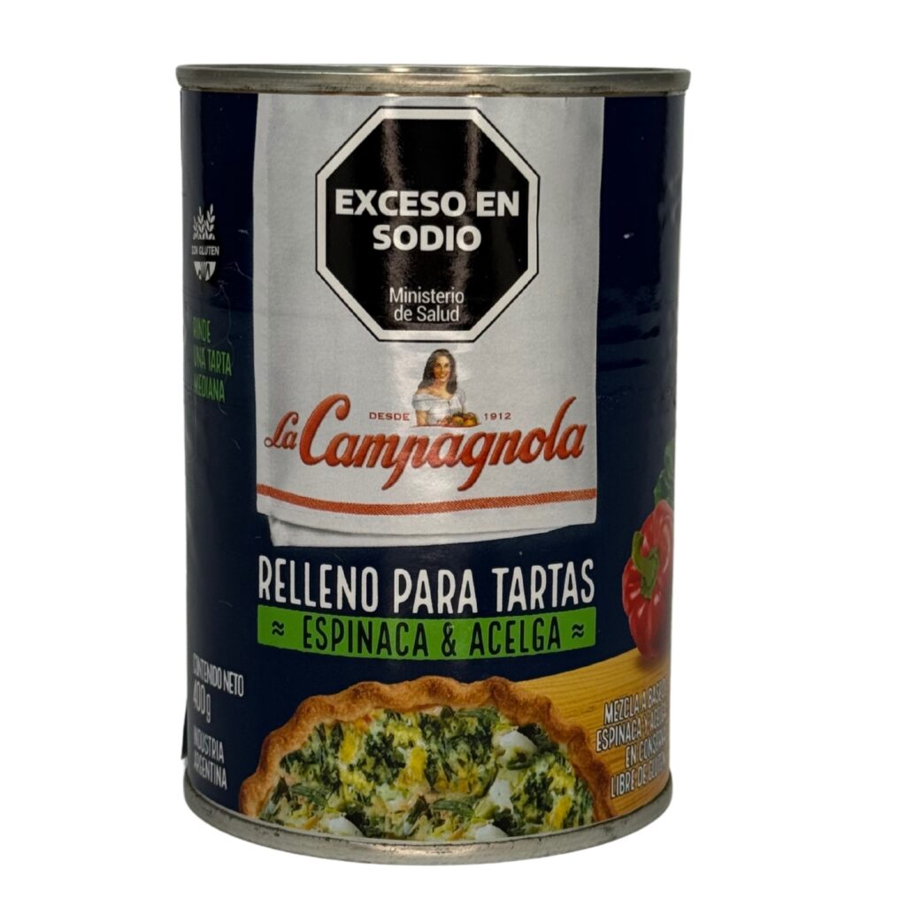 Relleno de Tarta de Espinaca y Acelga 