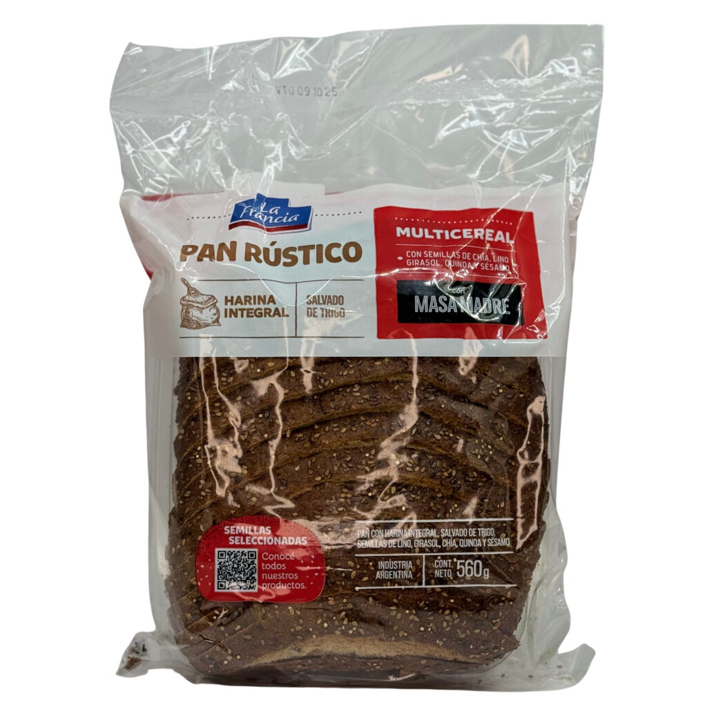 Pan rustico multicereal 