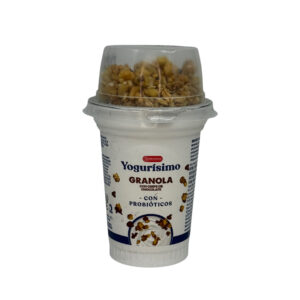 Yogur con granola 
