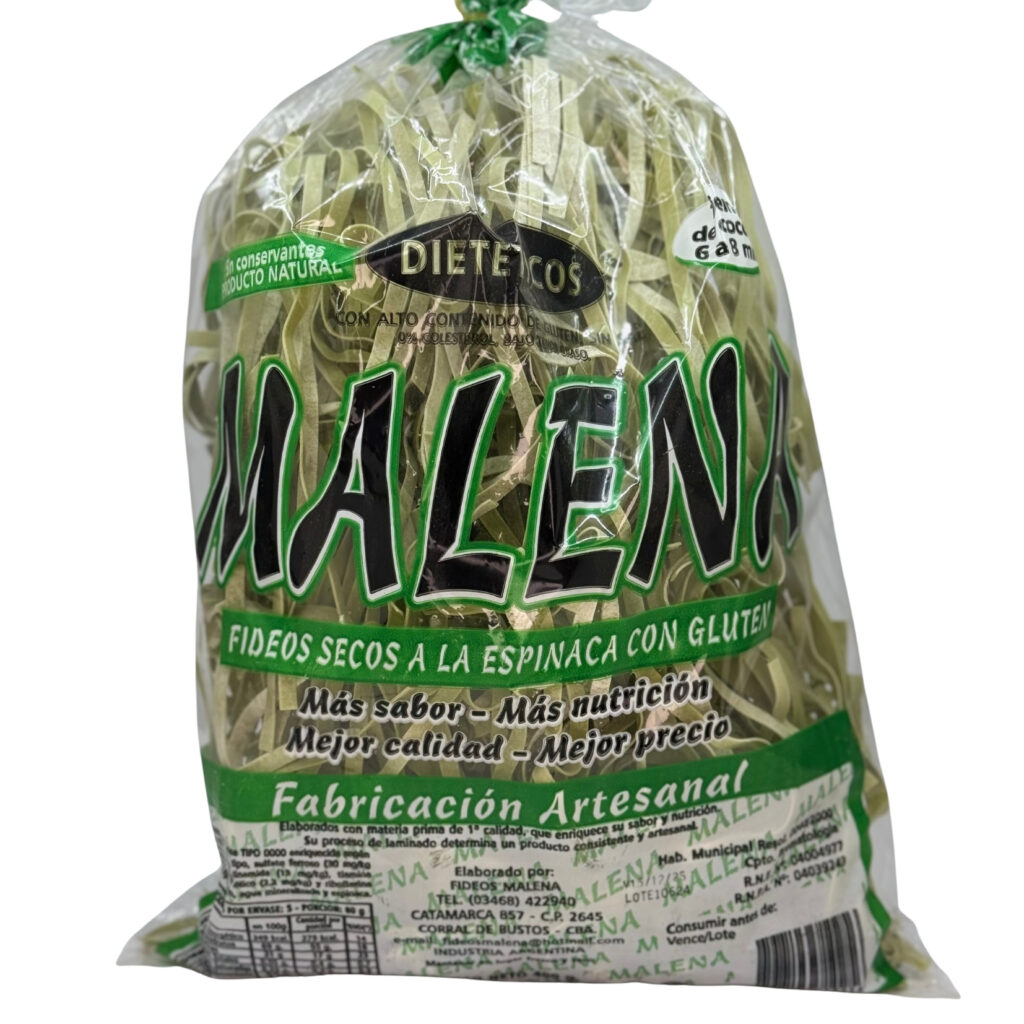 Fideos finos/ gruesos de gluten e 