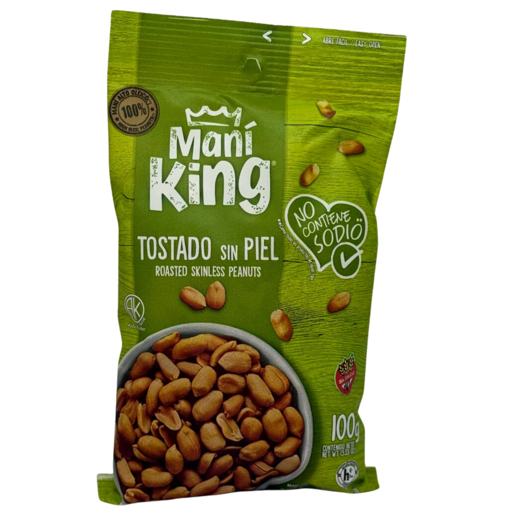 Mani sin sal Maní King