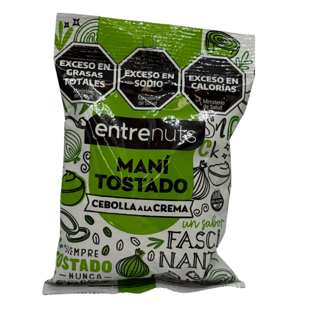 Mani tostado cebolla 