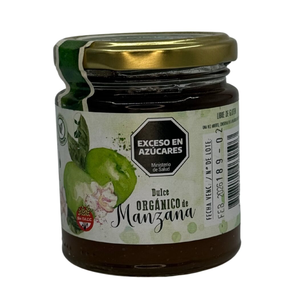 Mermelada de manzana dulces del jardin