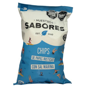 Chips de papas rusticas 