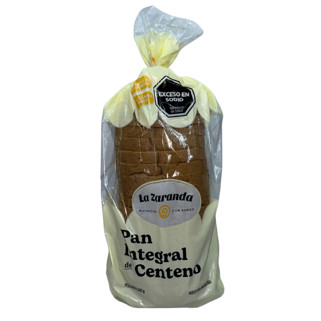 Pan integral de centeno 