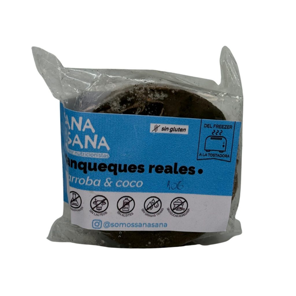 Panqueque algarroba y coco 
