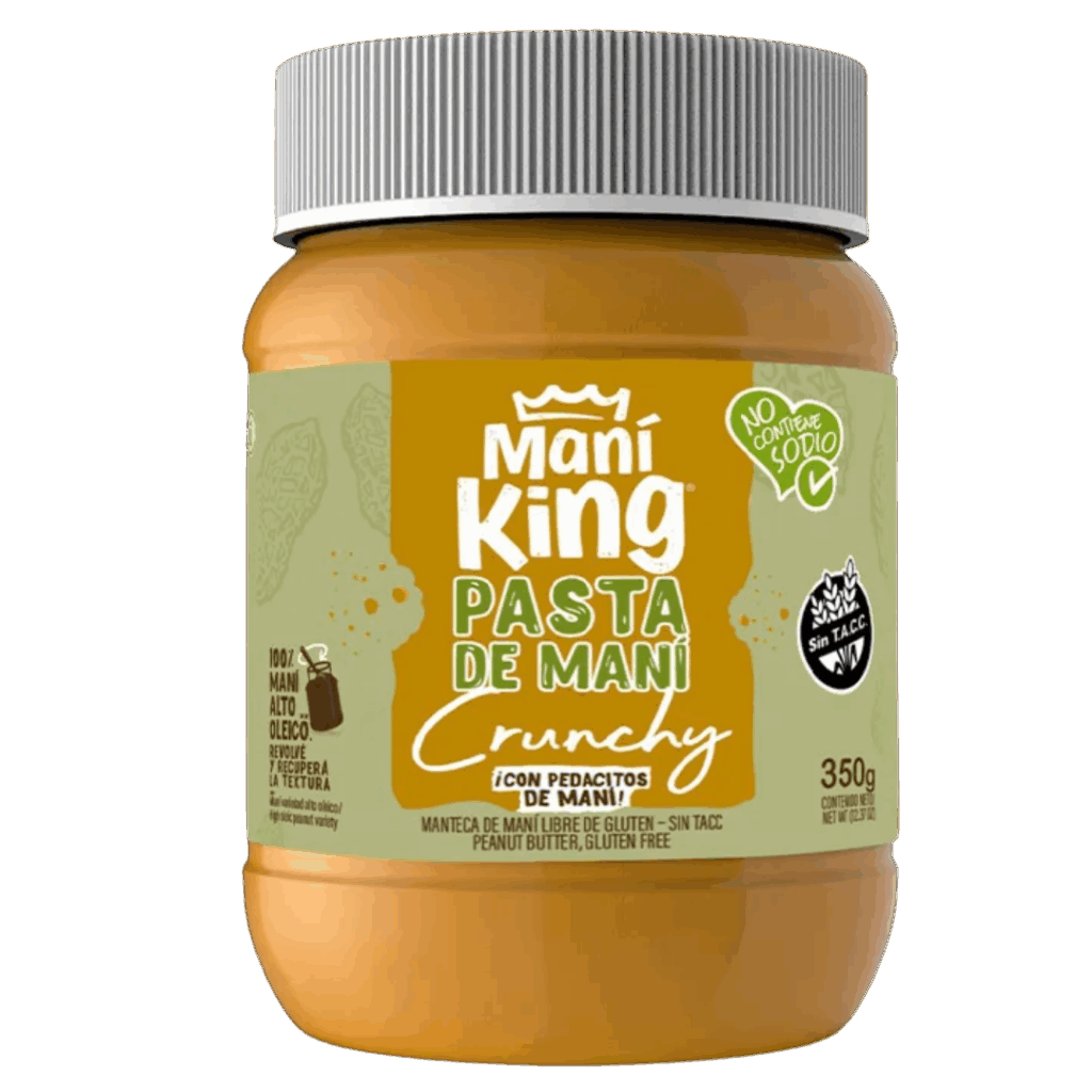 Pasta de maní Crunchy Maní King