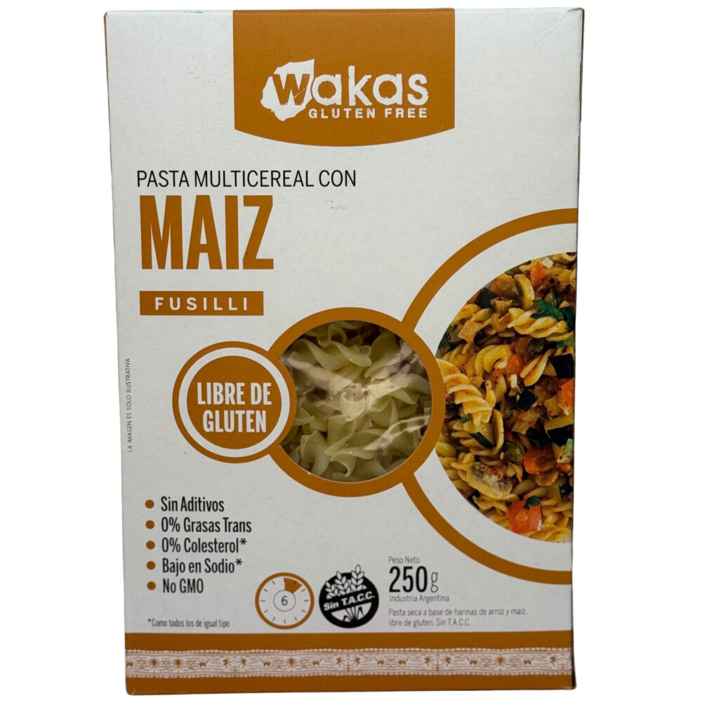Pasta multicereal maiz (caja) 