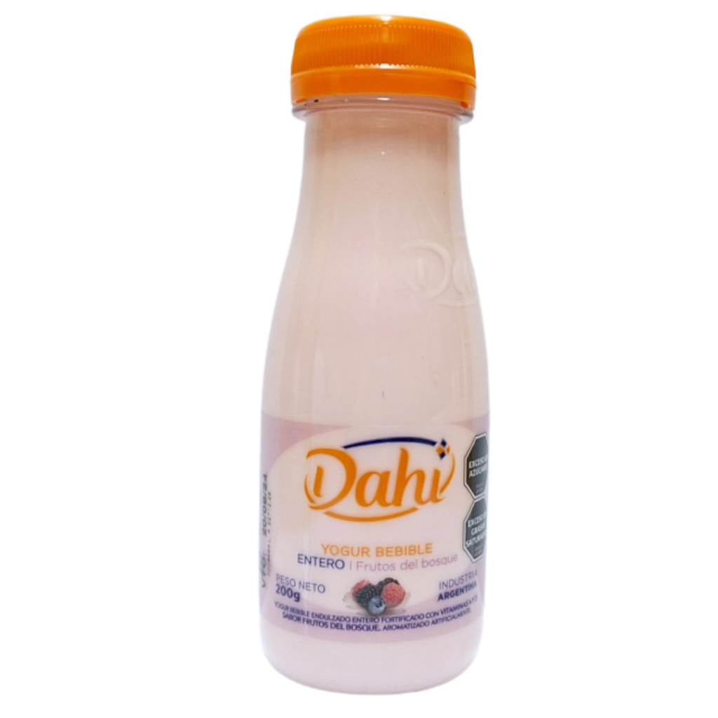 Yogur bebible frutos del bosque 