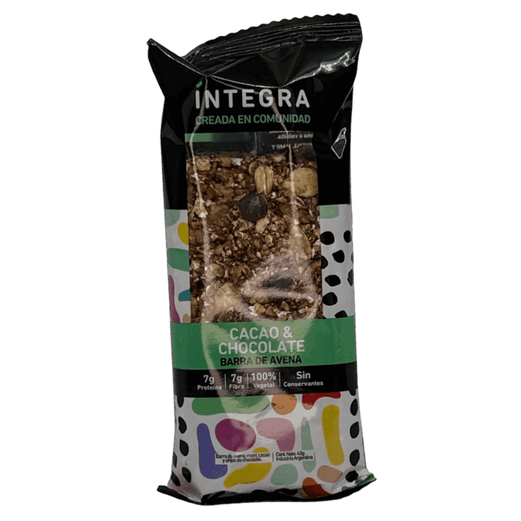 Barrita cacao y chocolate 
