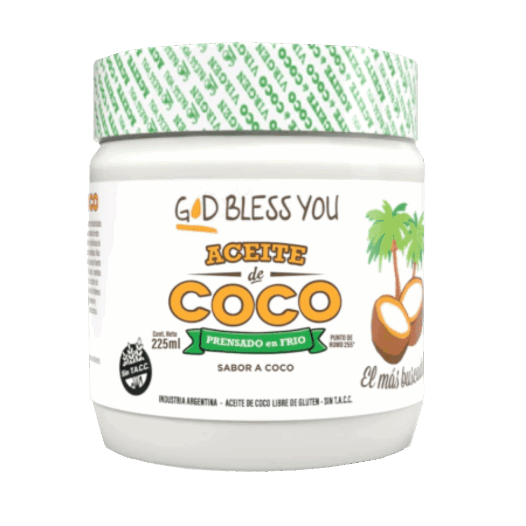 God bless you aceite de coco