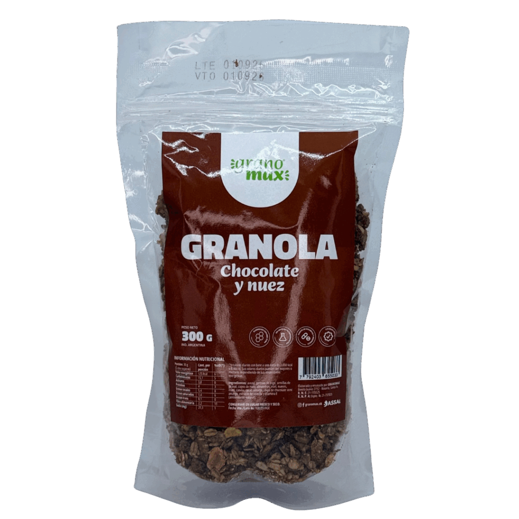 Granola choco y nuez 300g 