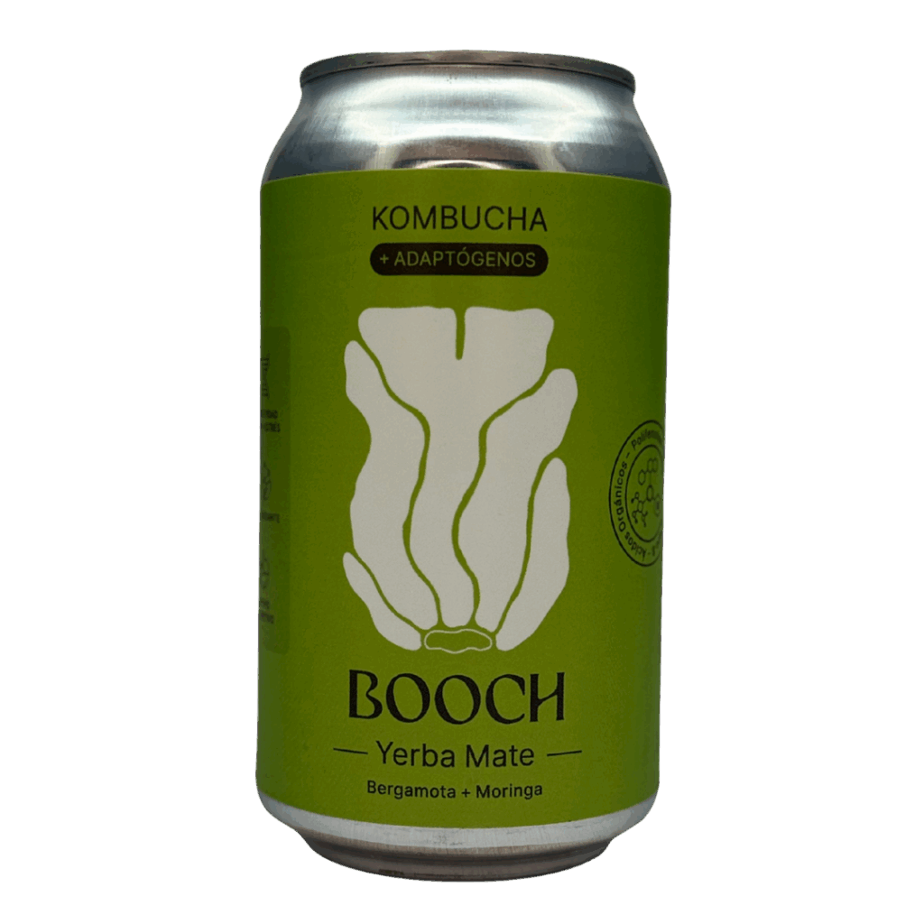 kombucha Yerba Mate Bergamota + Moringa 
