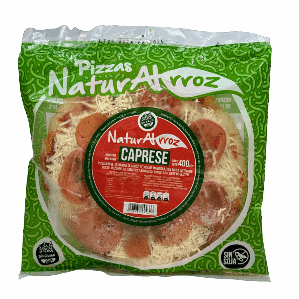 Pizza caprese 