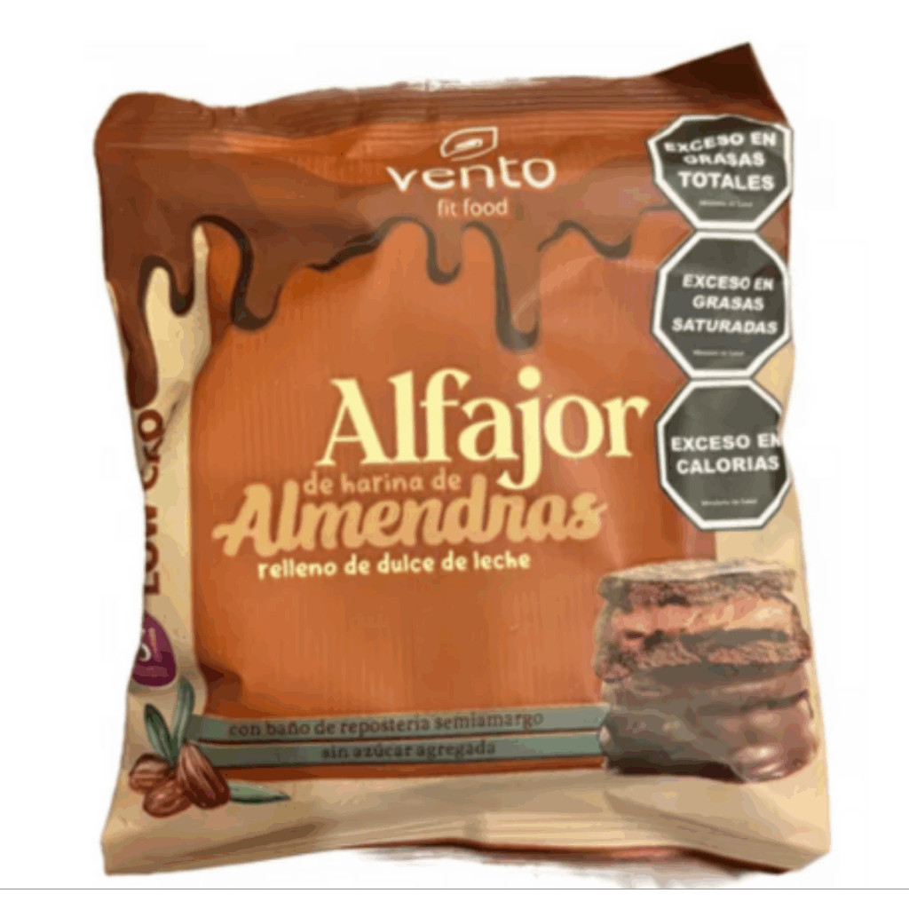 Alfajor de harina de Almendras Blanco 