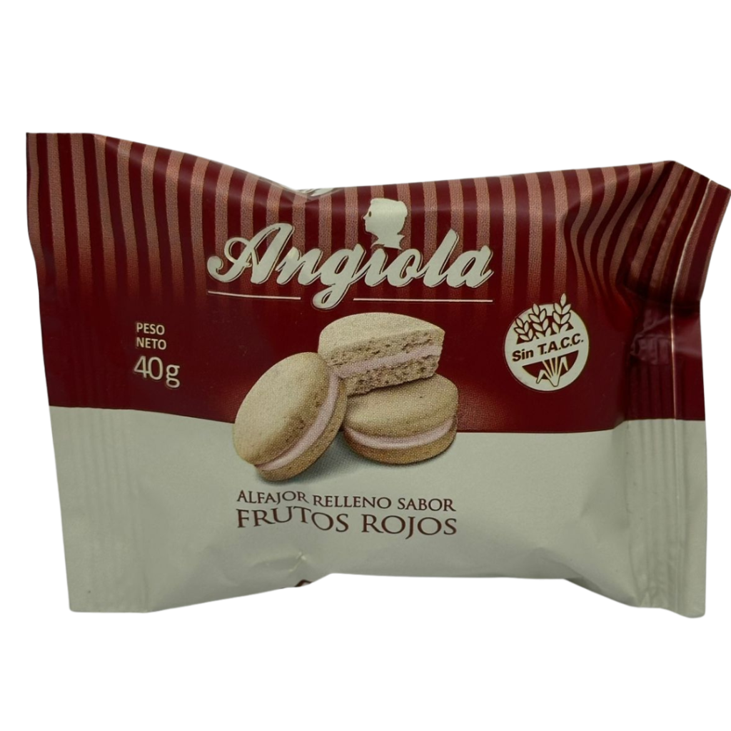 Alfajor Frutos rojos 