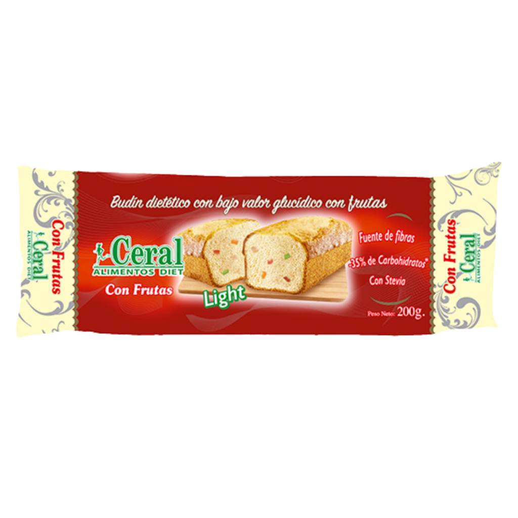 Budín con Frutas 