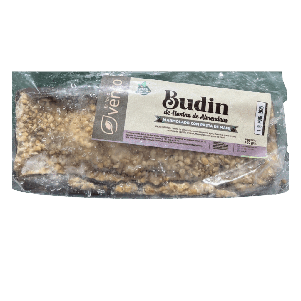 Budín de Almendras marmolado 