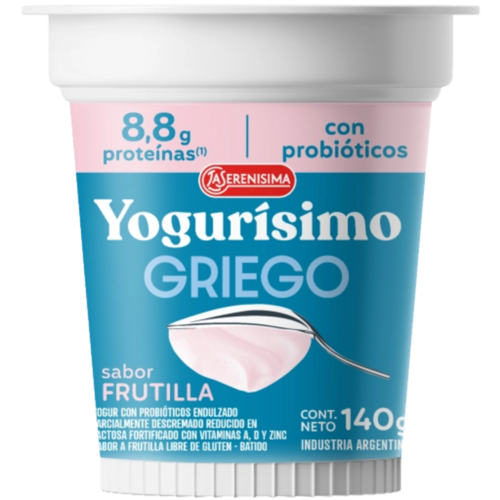 Yogur Griego Frutilla 