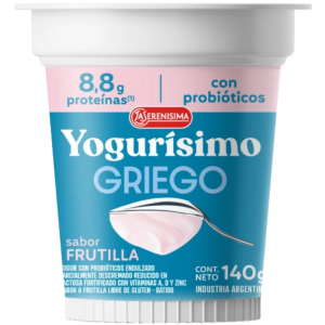 Yogur Griego Frutilla 