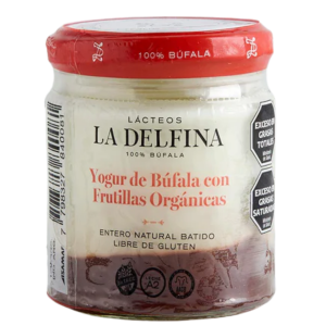 Yogur de Bufala con frutillas 