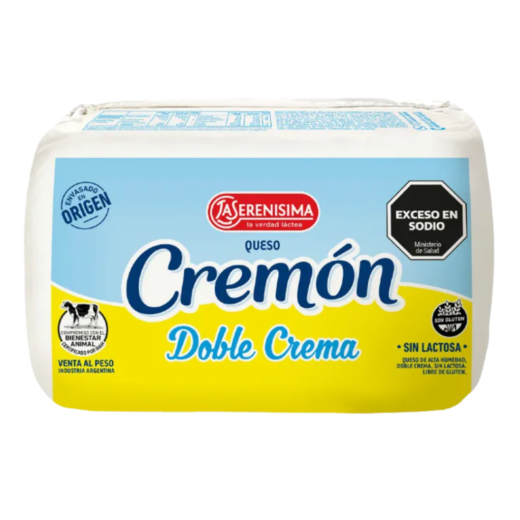 Queso Cremón doble crema 