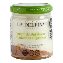 Yogur de Búfala con Manzanas orgánicas 