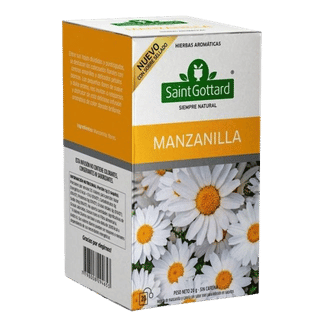 Té manzanilla 